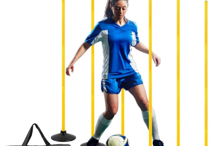 Boost Your Game: Review of 6 Pcs Adjustable Agility Training Poles