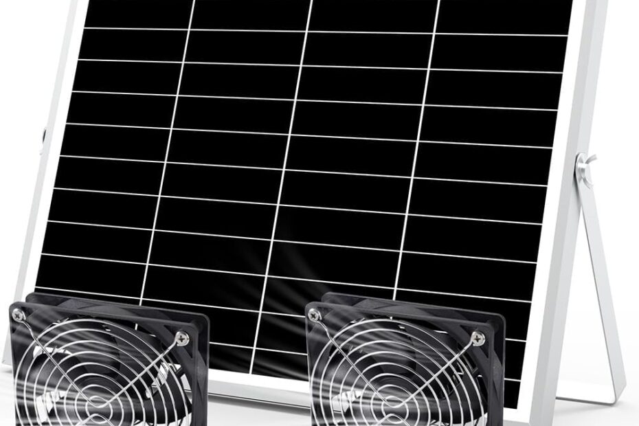 Breathe Easy: Review of the 5 Inch Solar Powered Fan Kit for Ultimate Ventilation!