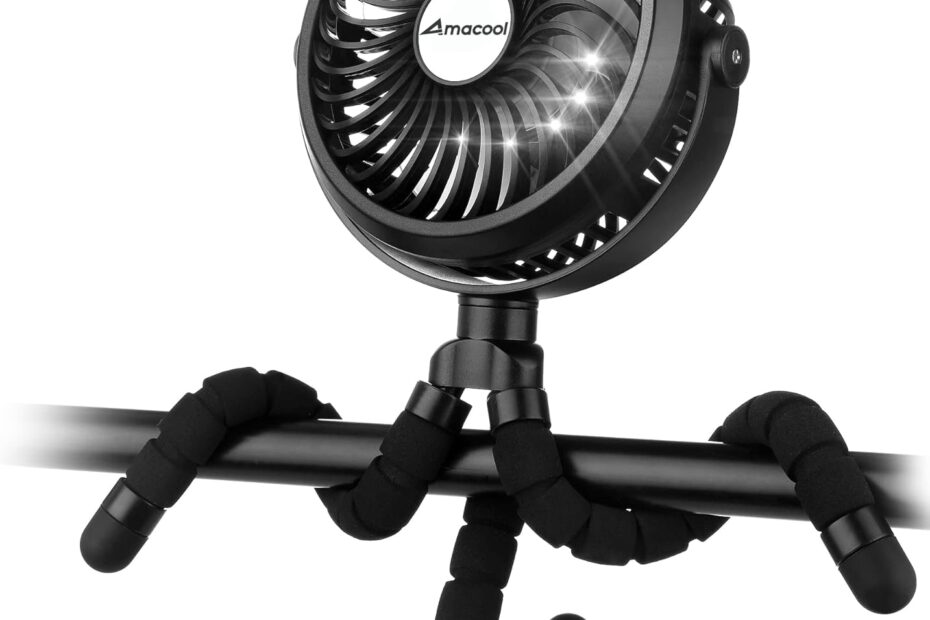 Cool Comfort Anywhere: AMACOOL Battery Operated Stroller Fan Review