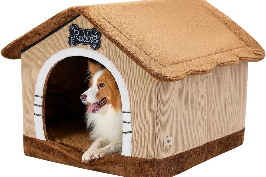 Cozy Comfort for Your Canine: Review of the Jiupety Large Dog House Bed