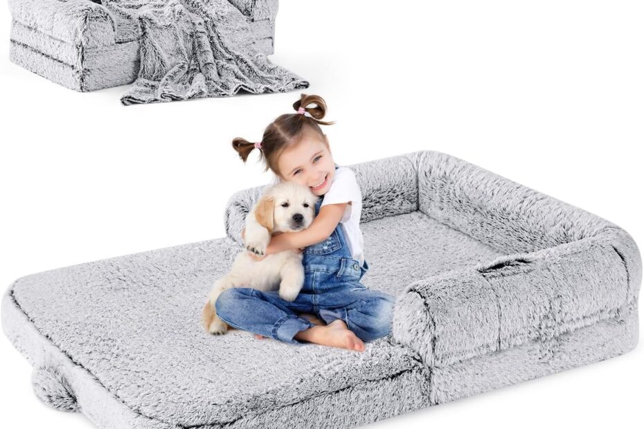 Cozy Comfort: The Ultimate 2-in-1 Human Dog Bed Review for Ultimate Relaxation