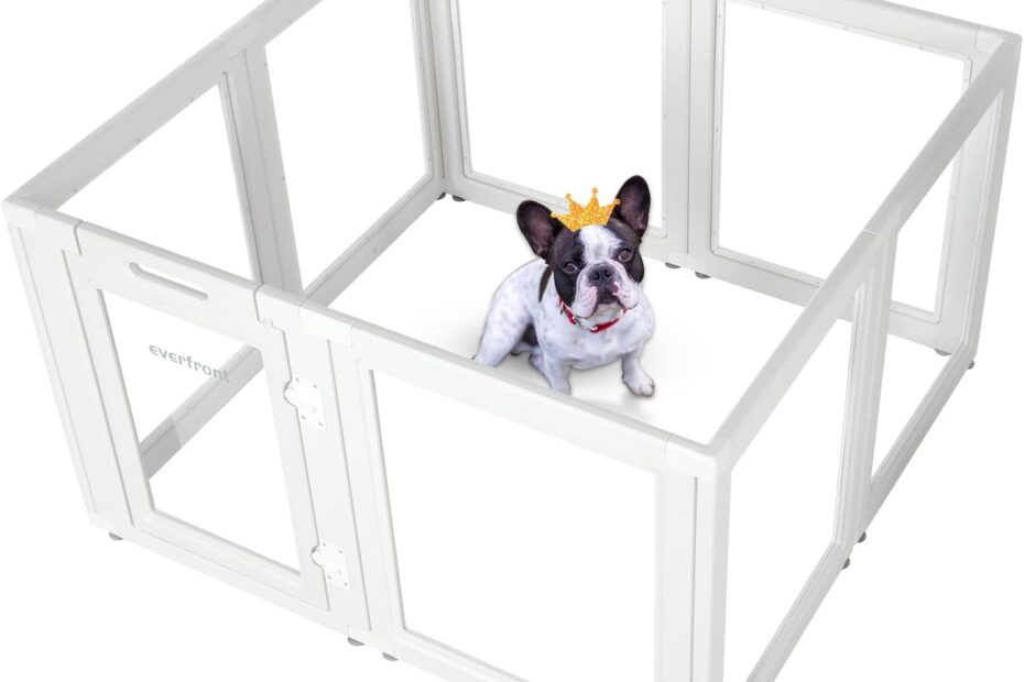 Create a Safe Play Space: Reviews of the Clear Acrylic Dog Playpen