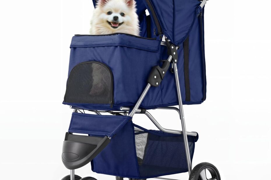 Discover Comfort: MoNiBloom 3-Wheel Pet Stroller Review
