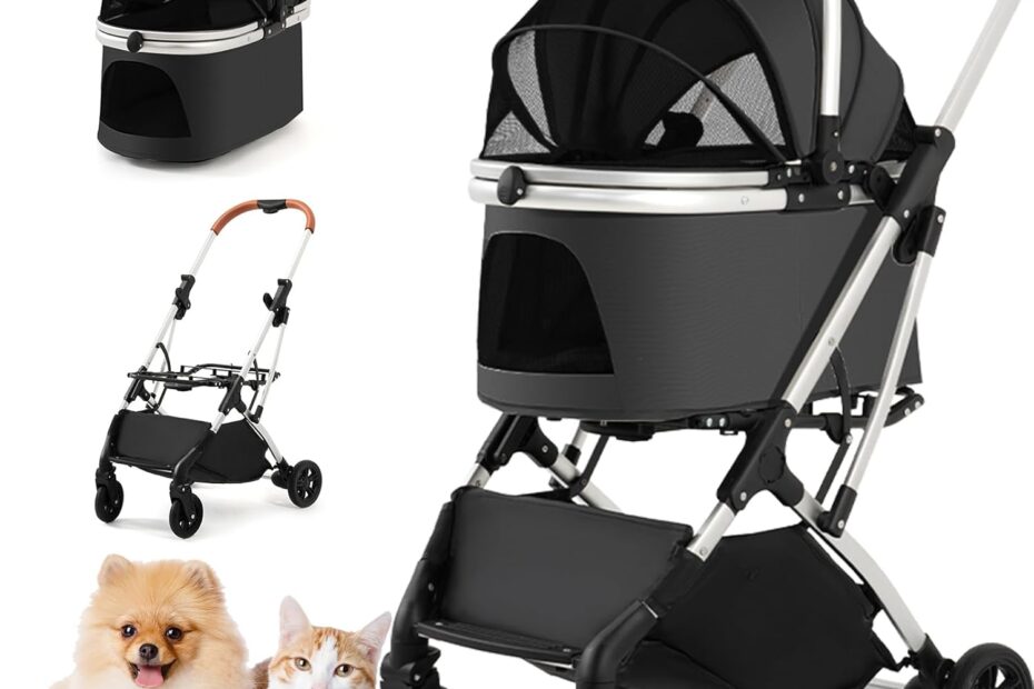 Discover the Ultimate Pet Carrier Stroller: Comfort & Convenience for Your Furry Friends!