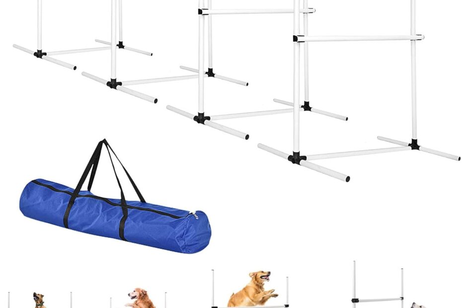Elevate Your Dog's Skills: A Review of the Ultimate Agility Jump Training Hurdles