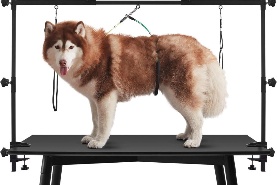Elevate Your Pet Grooming: Adjustable Grooming Table Arm Review