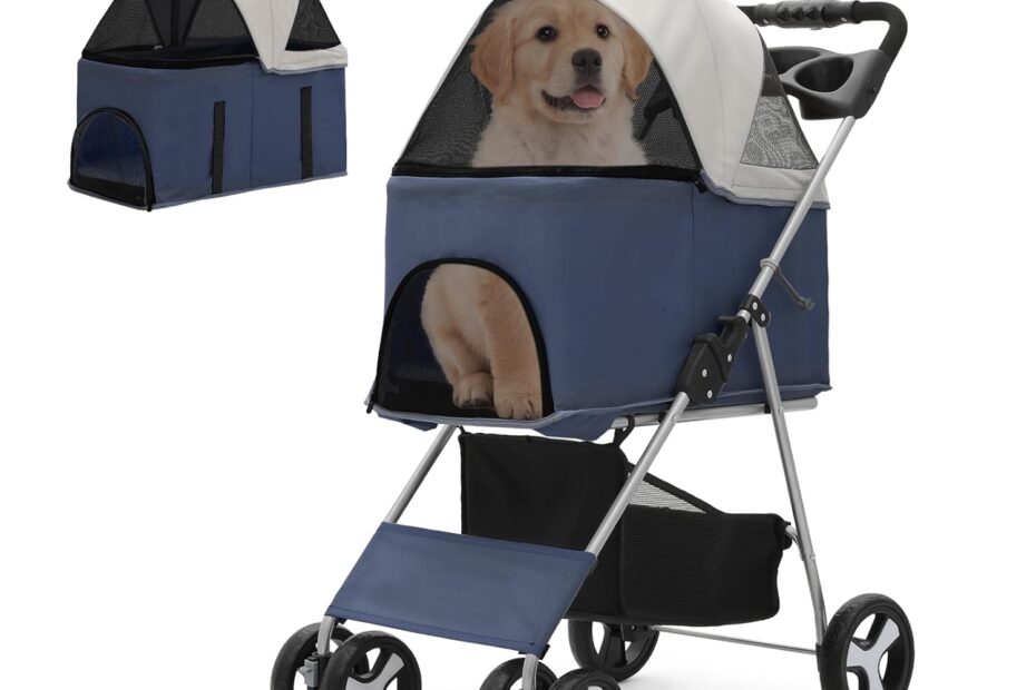 Elevate Your Pet's Travel Experience: Review of the Athena 4-Wheel Pet Stroller