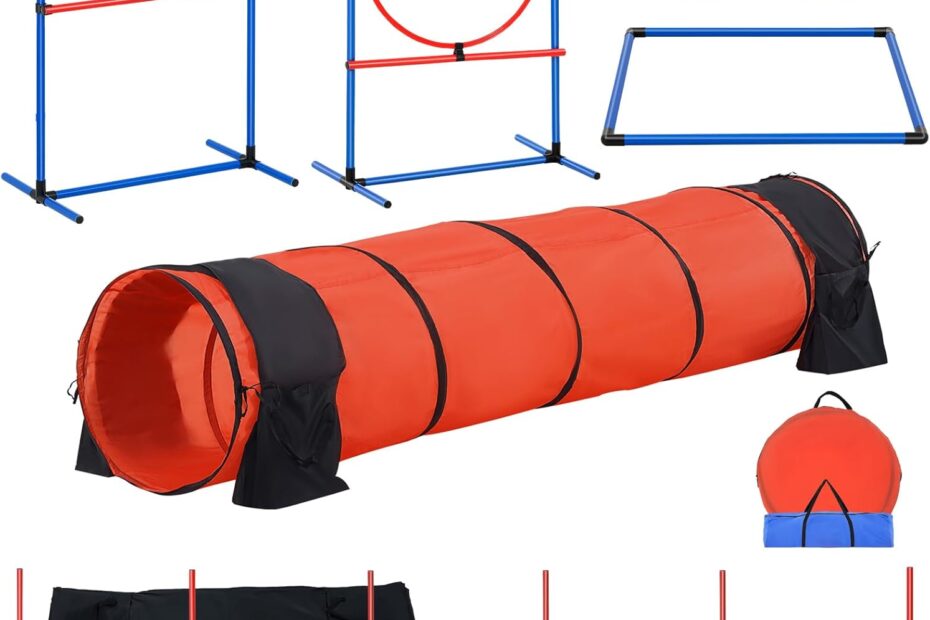 Elevate Your Puppy Training: Happybuy's Ultimate Dog Agility Course Set!