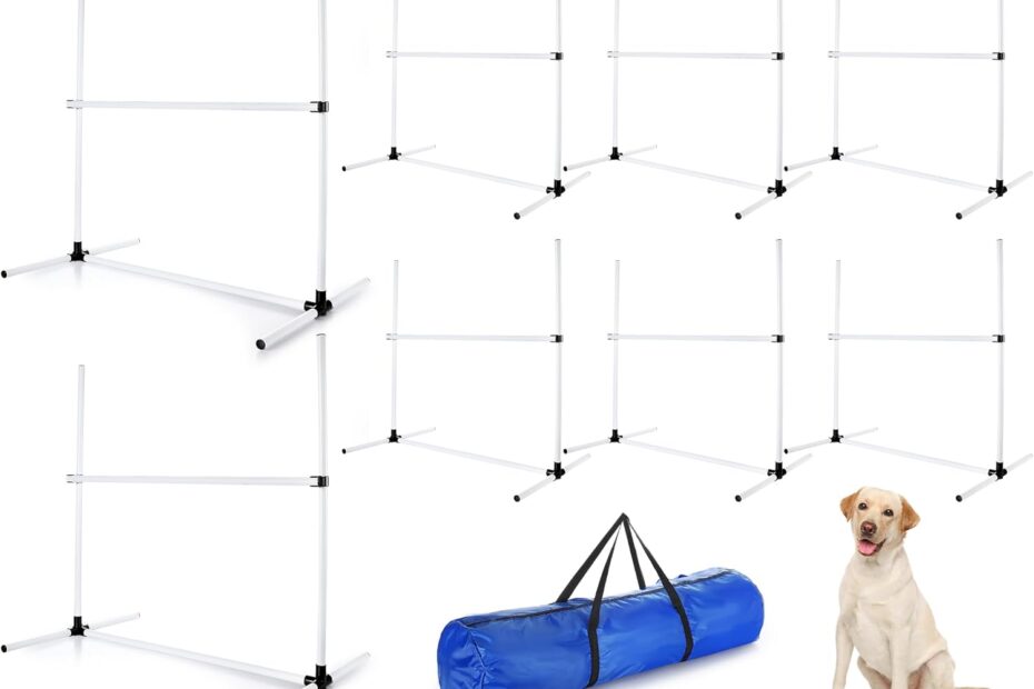 Elevate Your Pup's Playtime: Review of Shappy's Adjustable Dog Agility Jumps