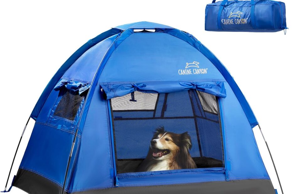Explore Comfort Anywhere: Review of the Luna Portable Dog Tent for Your Furry Friend