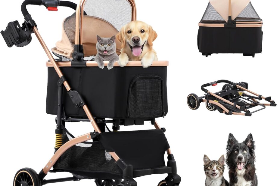 Explore the Outdoors: The Ultimate Dog & Cat Pet Stroller Review