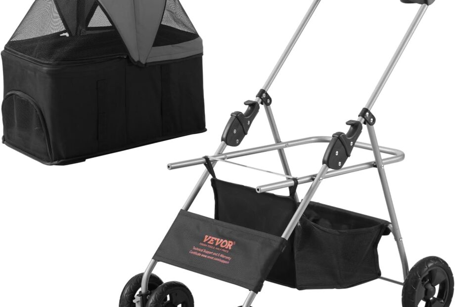 Explore the VEVOR Pet Stroller: Lightweight, Versatile Travel for Your Furry Friends!
