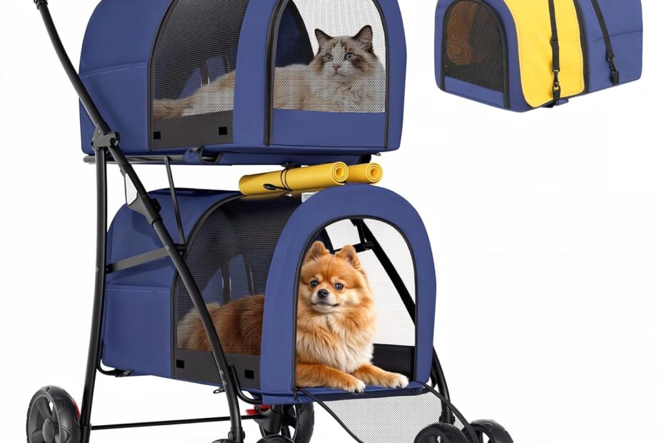Find Freedom: Review of the Magshion Double Dog Stroller for Perfect Pet Adventures!