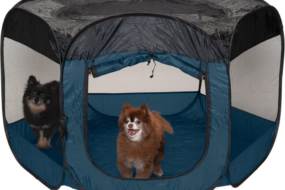 Furhaven Portable Dog Playpen: The Ultimate Pet Playground for Indoor and Outdoor Fun!
