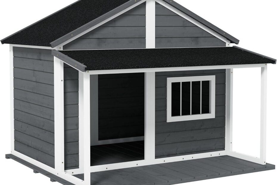 Give Your Pup a Cozy Retreat: PawHut Outdoor Dog House Review
