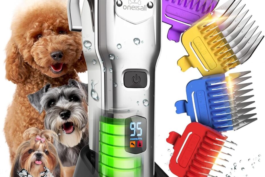 Groom with Ease: The Ultimate Review of oneisall Dog Clippers for Thick Hair!