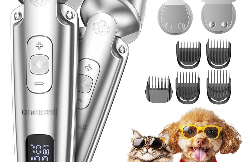 Grooming Made Easy: Review of the Oneisall 4-in-1 Cordless Dog Clippers
