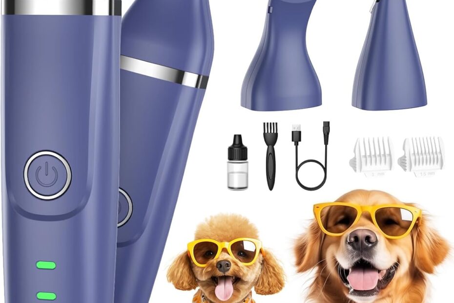 Grooming Made Easy: The Oneisall 4-in-1 Cordless Dog Grooming Kit Review!