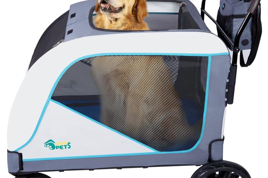 Joyful Journeys: Review of the Ownpets Extra-Large Dog Stroller for Big Pups