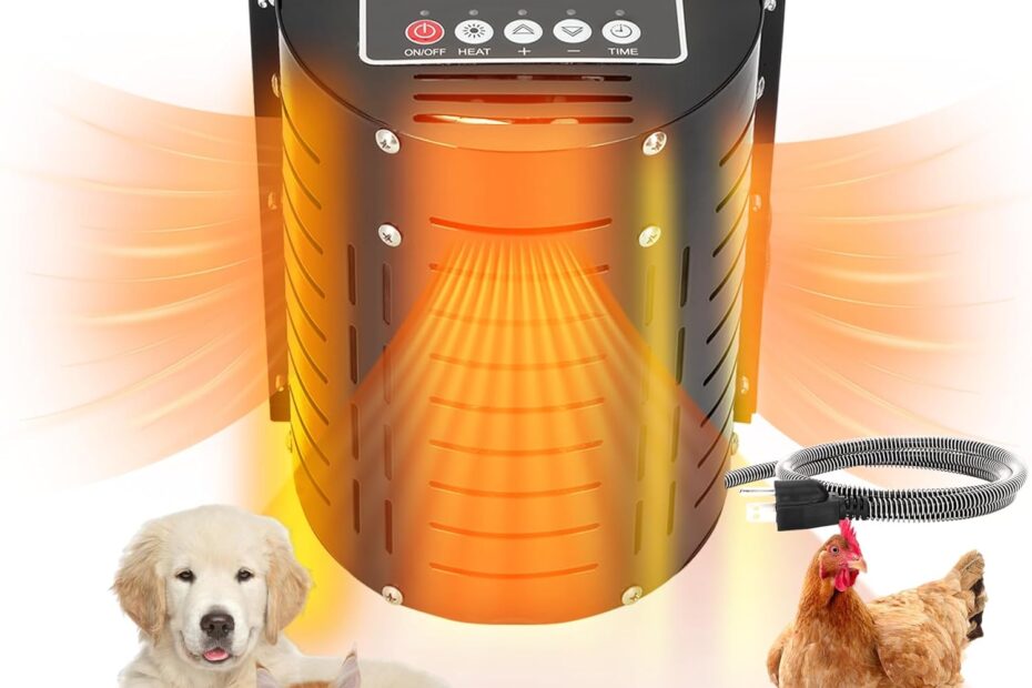 Keep Your Pup Cozy: Review of the 400W Dog House Heater with Thermostat