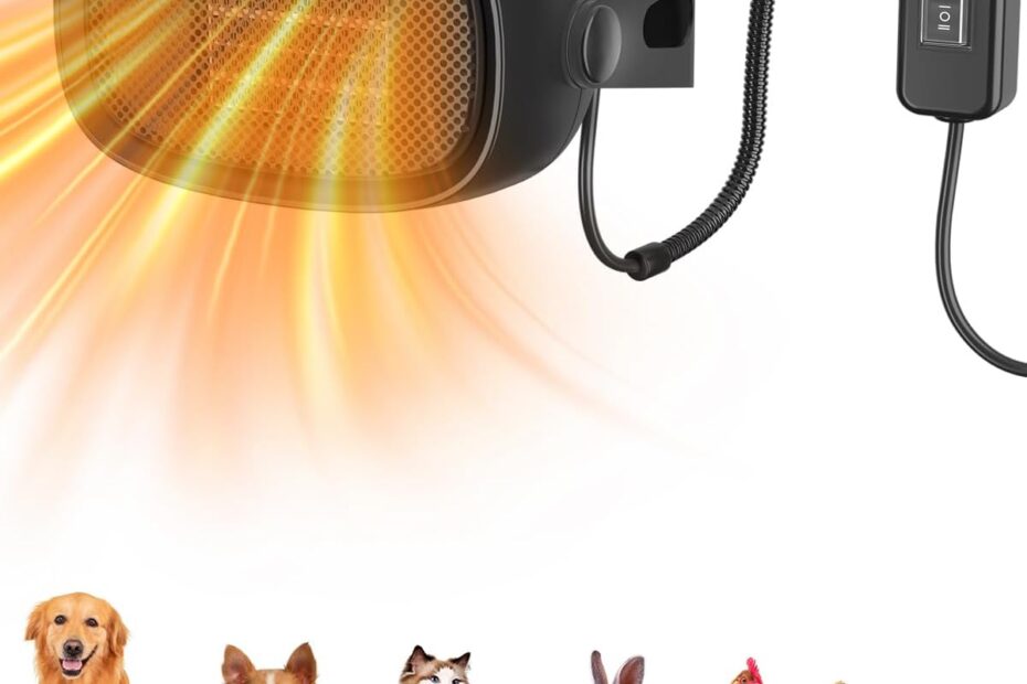 Keep Your Pup Cozy: Review of the 600W Dog House Heater with Thermostat