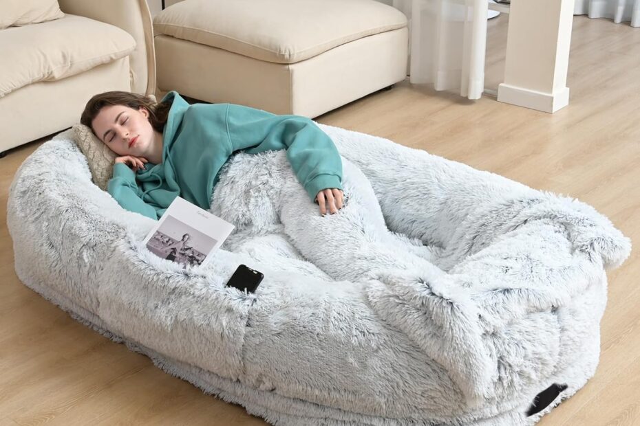 Luxurious Comfort for You and Your Pet: The YAEM Human Dog Bed Review