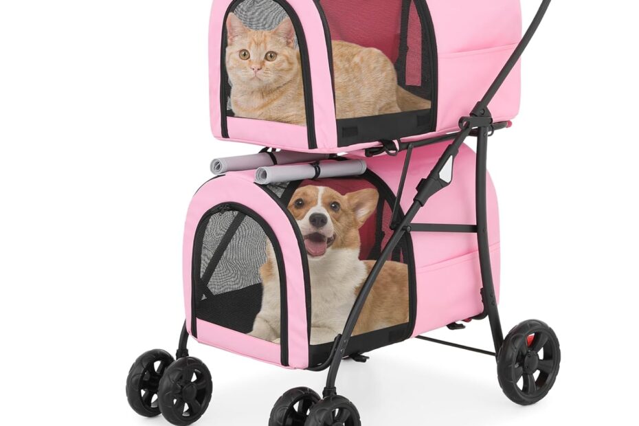Pamper Your Pets: Review of the Athena Double Pet Stroller for Ultimate Comfort & Convenience
