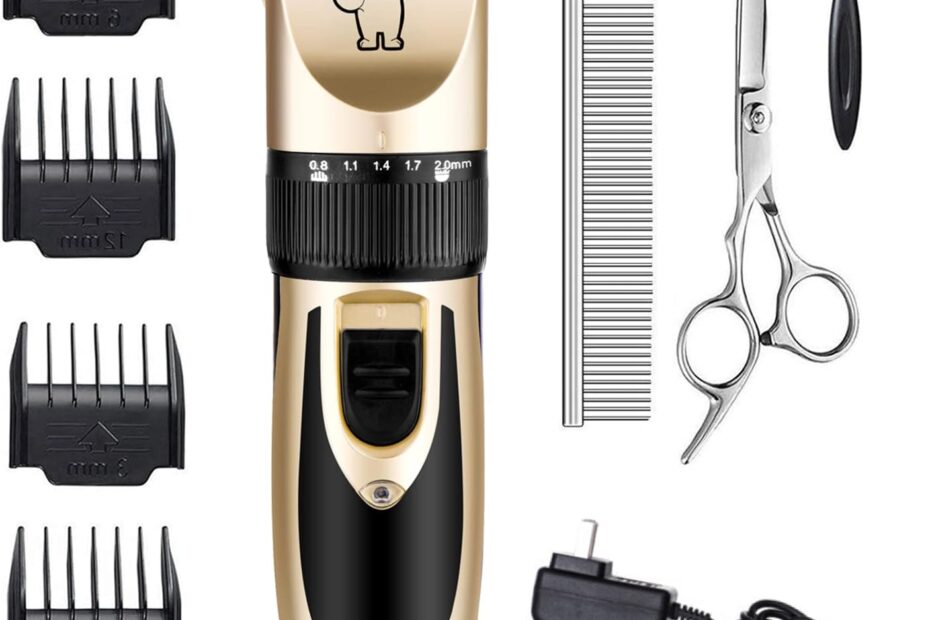 Pamper Your Pets: The Ultimate Quiet Grooming Kit for Thick Coats!