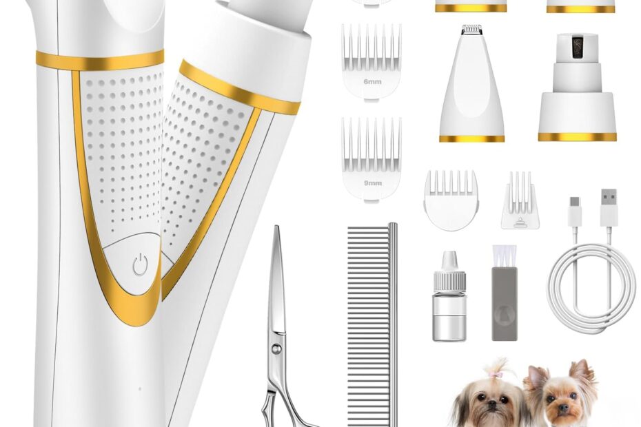 Pamper Your Pup: The Ultimate 4-in-1 Small Dog Grooming Kit Review