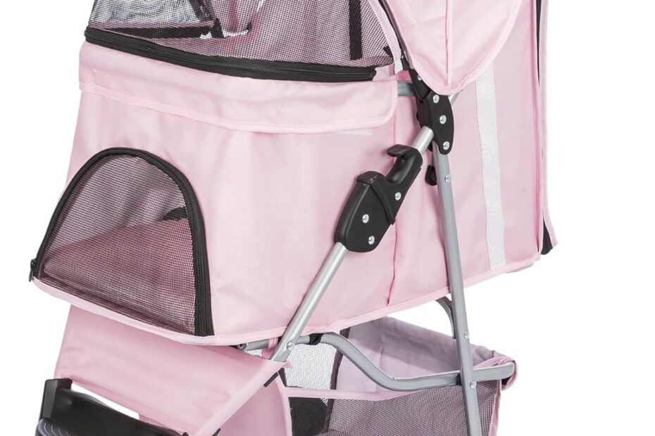 Pawsitively Perfect: TRIXIE Foldable Pet Stroller Review for Your Furry Friends