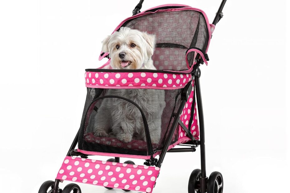Pawsitively Stylish: The Ultimate Pink Pet Stroller Review