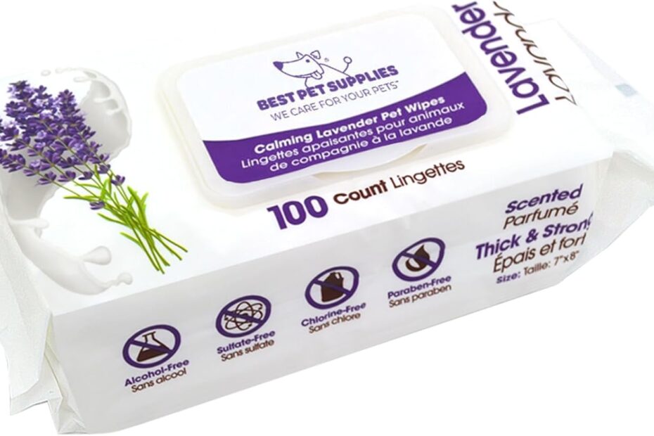 Refresh Your Furry Friend: A Review of Best Pet Supplies Lavender Dog Wipes