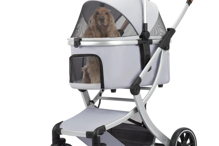 Review of the Ultimate Pet Stroller: Comfort and Convenience for Your Furry Friends!
