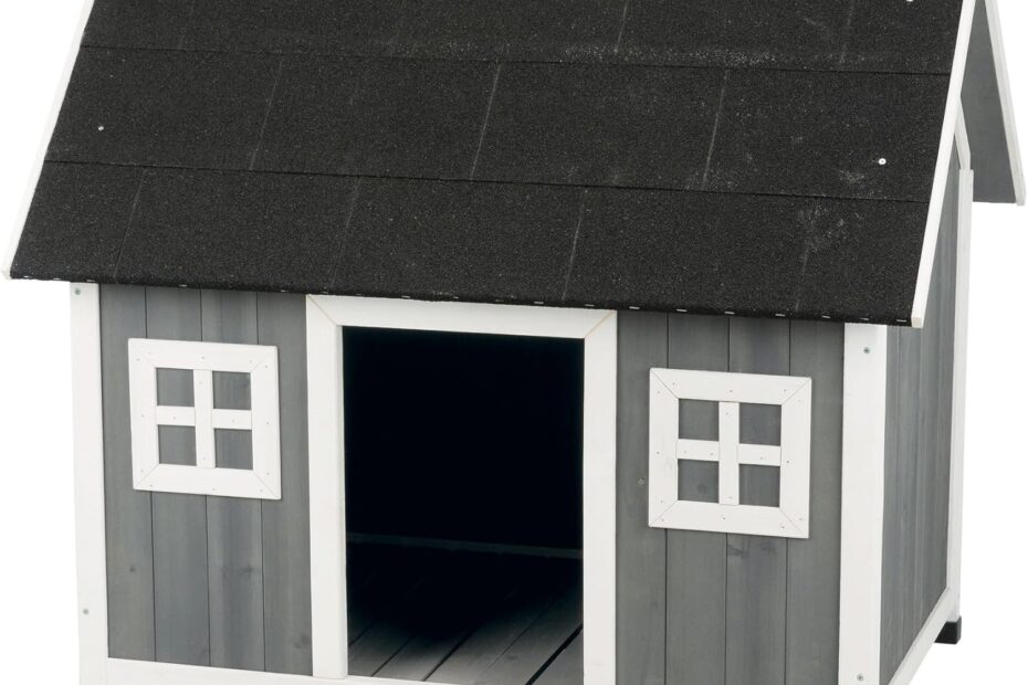 Reviewing the TRIXIE Natura Barn Style Dog House: Perfect Shelter for Your Large Dog!