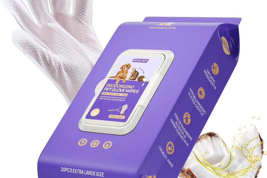 Revitalize Your Pet: HICC Cleaning & Deodorizing Wipes Review