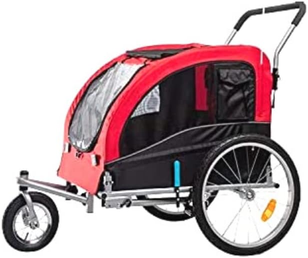 Ride in Style: The Ultimate Review of the Midlee Dog Red Bike Stroller