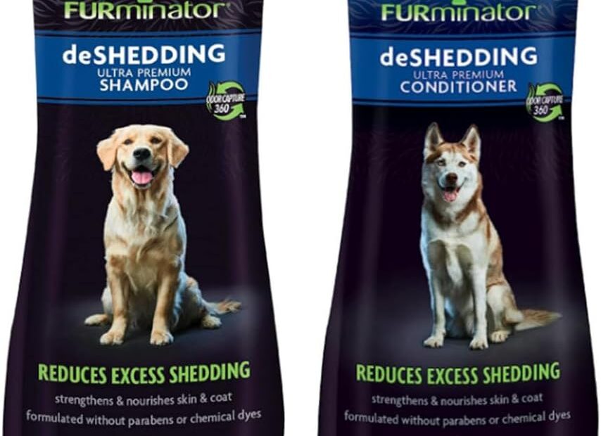 Say Goodbye to Shedding: Review of Furminator® Deshedding Shampoo & Conditioner Bundle