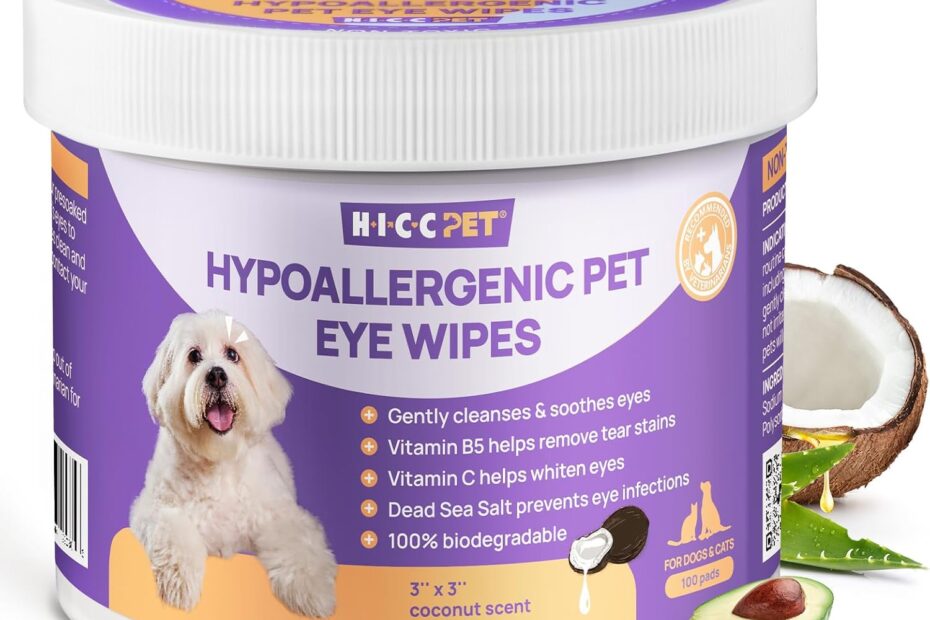 Say Goodbye to Tear Stains: HICC PET Eyes Wipes Review for Happy Pets!