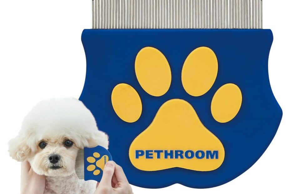 Say Goodbye to Tear Stains: Review of the PETHROOM Professional Eye Comb for Pets