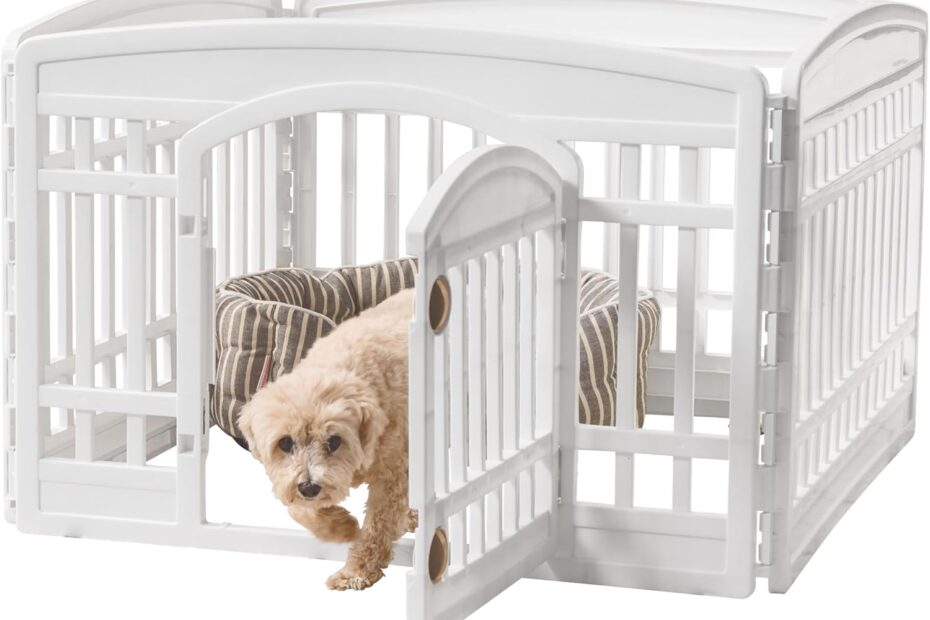 Secure Your Pup: A Review of the IRIS USA 24" 4-Panel Playpen