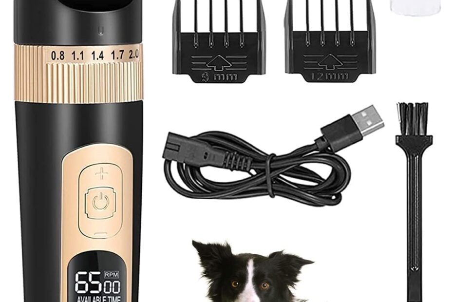 Silent Grooming: Unleash the Power of the C95 Dog Clippers!