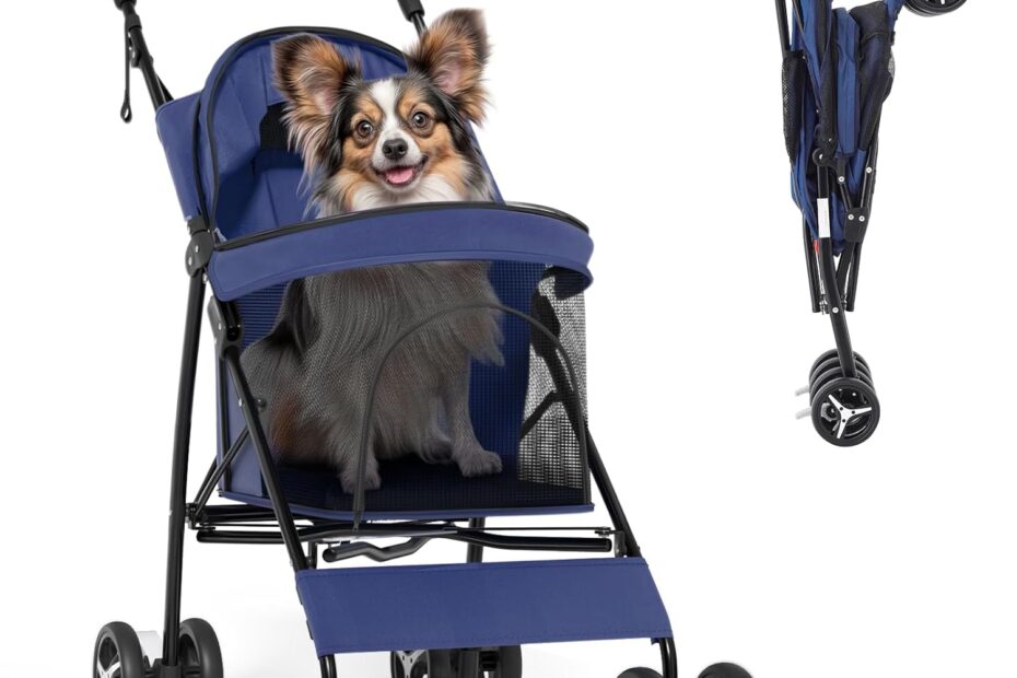 Smooth Travels: A Review of the Magshion Compact Pet Stroller for Small Dogs and Cats