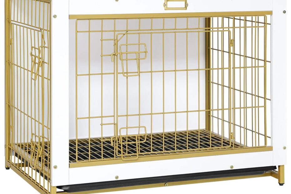 Stylish Comfort: HOOBRO Dog Crate Furniture Review for Your Medium Dog