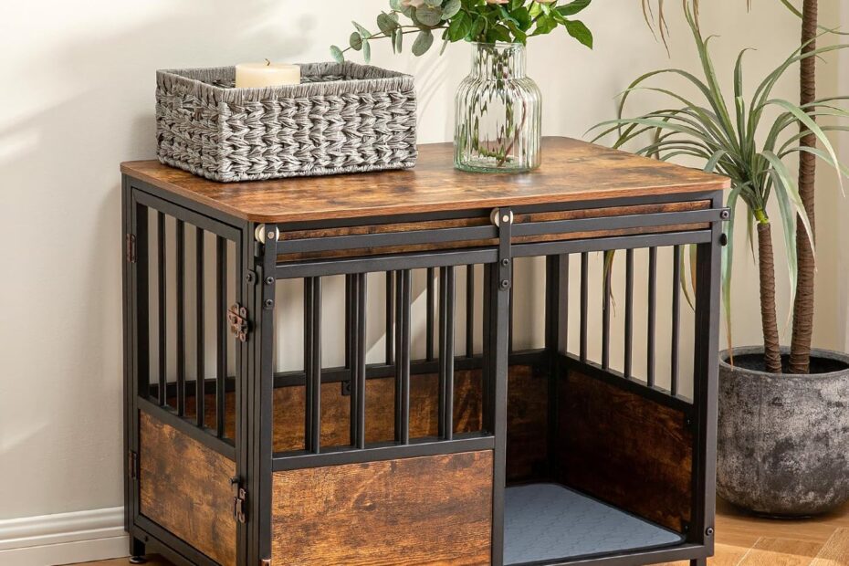 Stylish Comfort: The KOOPRO 32-Inch Dog Crate Review for Your Furry Friend
