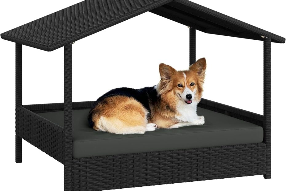 Stylish & Cozy: The Perfect Indoor-Outdoor Dog House for Your Pup