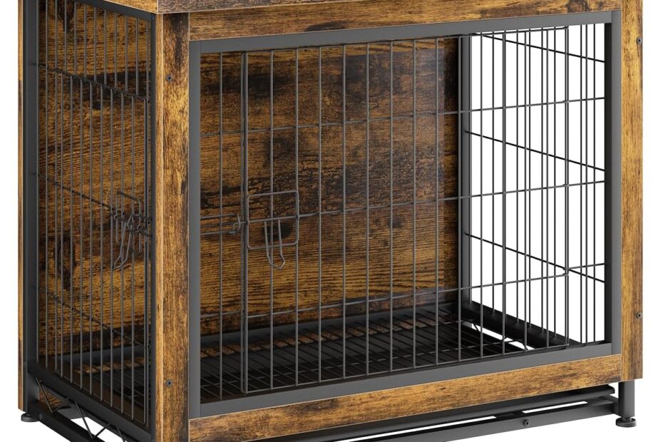 Stylish & Functional: JY QAQA Wooden Dog Crate Review