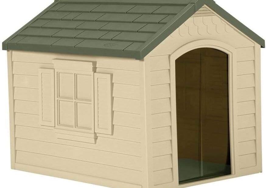 Suncast Outdoor Dog House: The Perfect Shelter for Your Furry Friend!