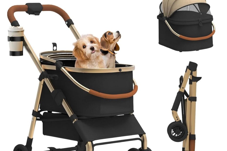The Perfect Ride: Dog Stroller for Medium Pups Up to 30 lbs
