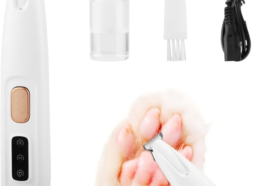 The Ultimate Dog Grooming Tool: Review of the Upgraded Electric Dog Paw Trimmer