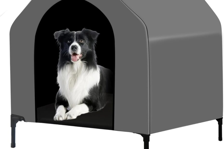 The Ultimate Outdoor Shelter: Review of the 36" Waterproof Dog House for Medium/Large Breeds